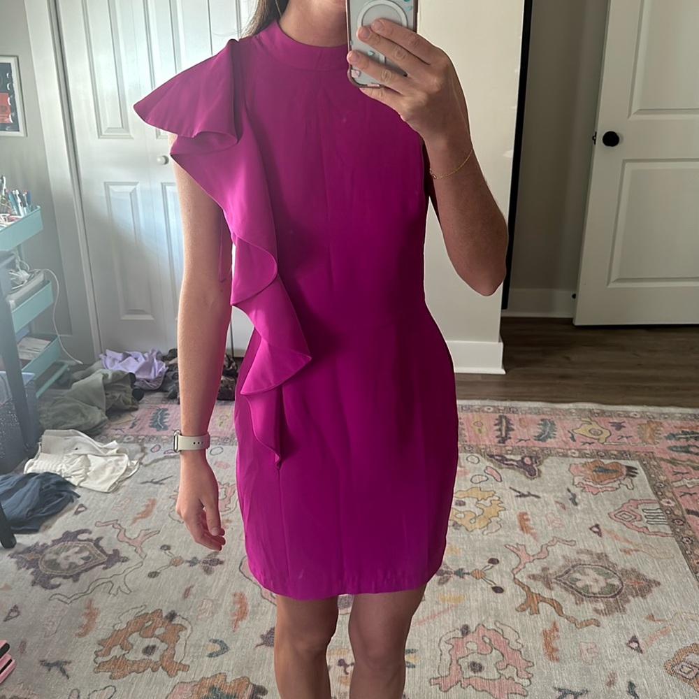 Gorgeous magenta dress